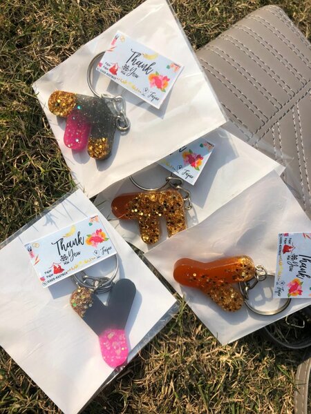 Customized Resin Keyring