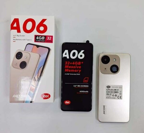 Smartphone itel A06 4GB/32GB