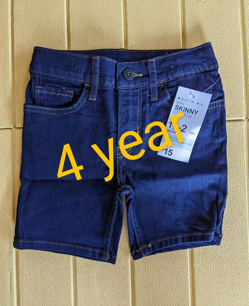 KIDS DENIM SHORTS
