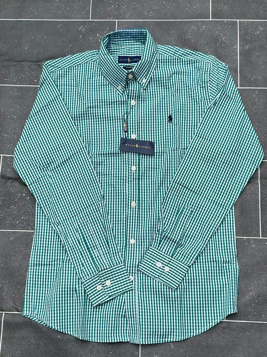 Chemise à carreaux homme