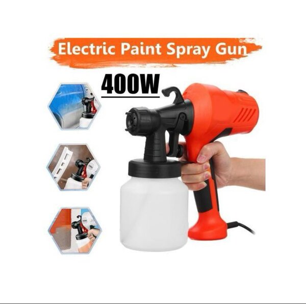 Pistolet De Pulvérisation Électrique De 650Ml/Min 400W 800Ml