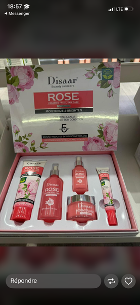 Coffret Soins Visage Disaar Rose