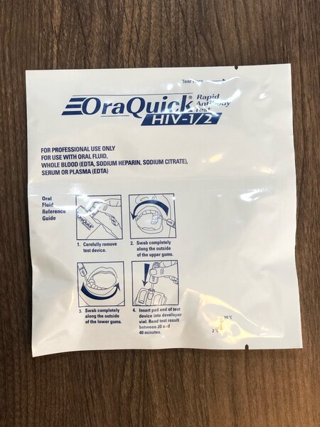 Oraquick HIV SELF TEST