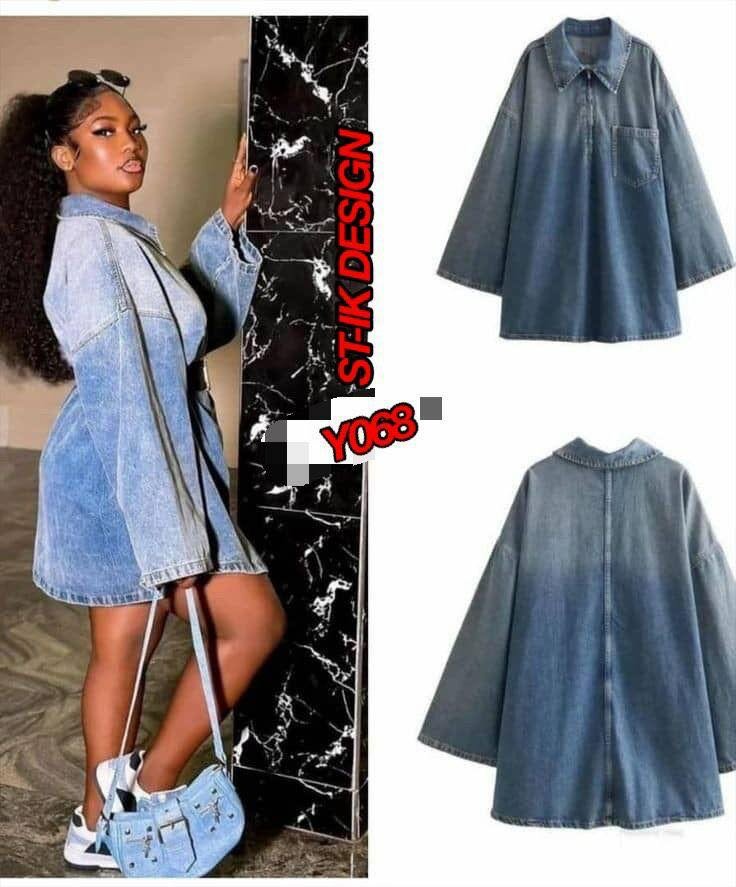 Robe chic en jean