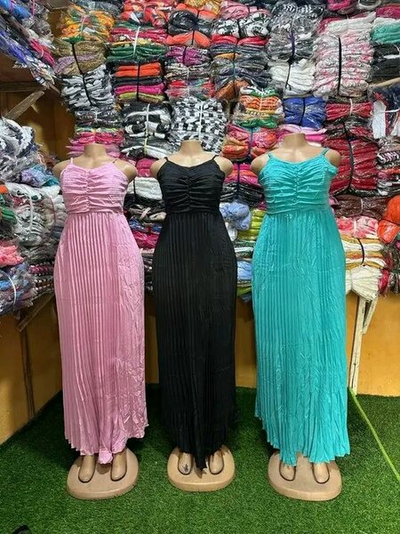 Robes Maxi Colorées pour Femmes