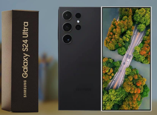  SAMSUNG S24ultra Black titanium.