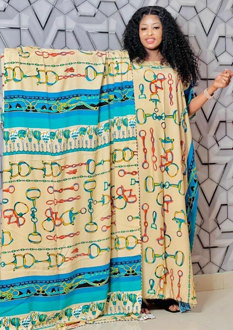 Boubous avec grand écharpe