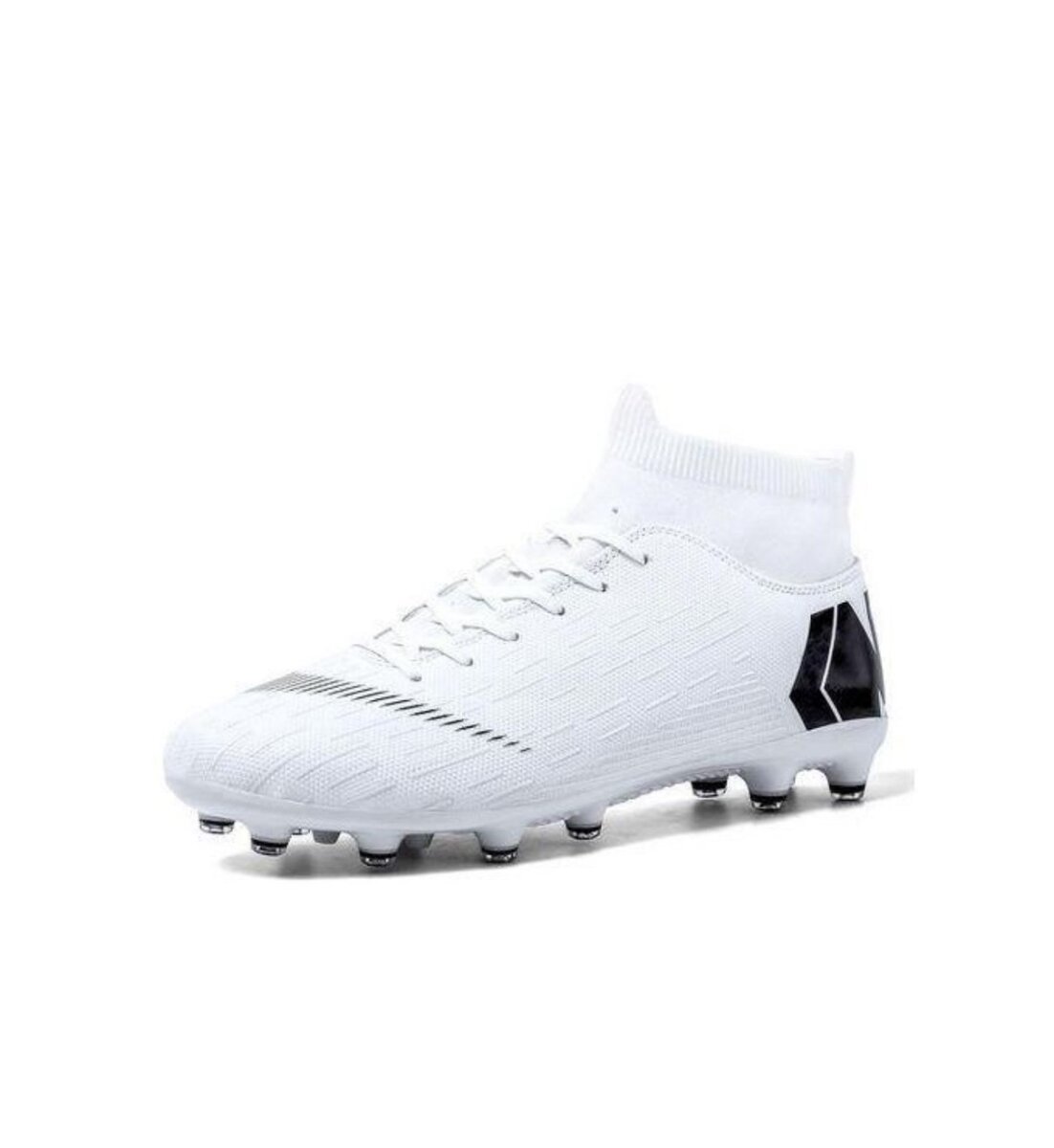 Men Soccer Shoes AG High Ankle Football Boots Men Sneakers