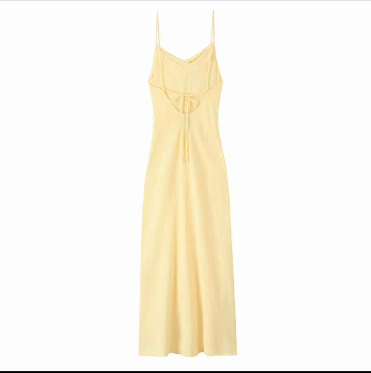 Robe élégante jaune