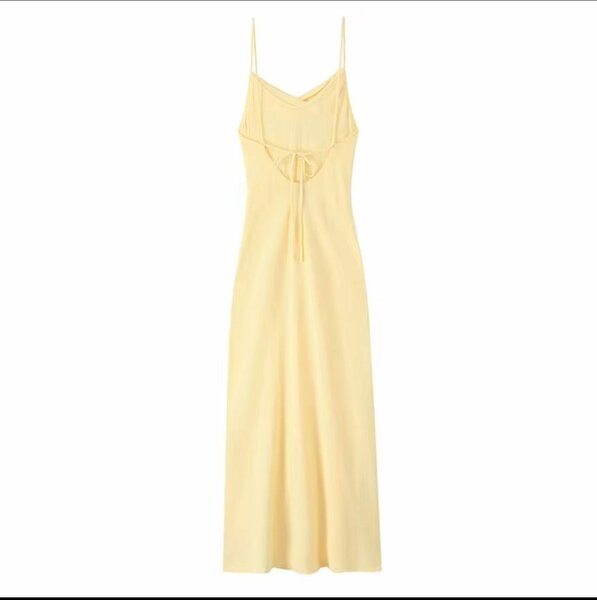 Robe élégante jaune