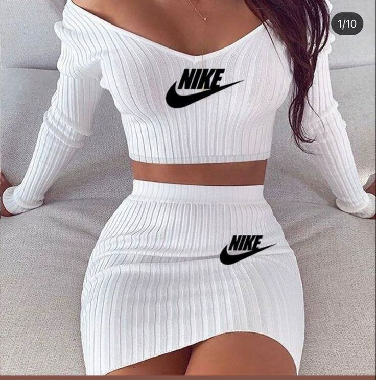Ensemble de sportwear Nike blanc