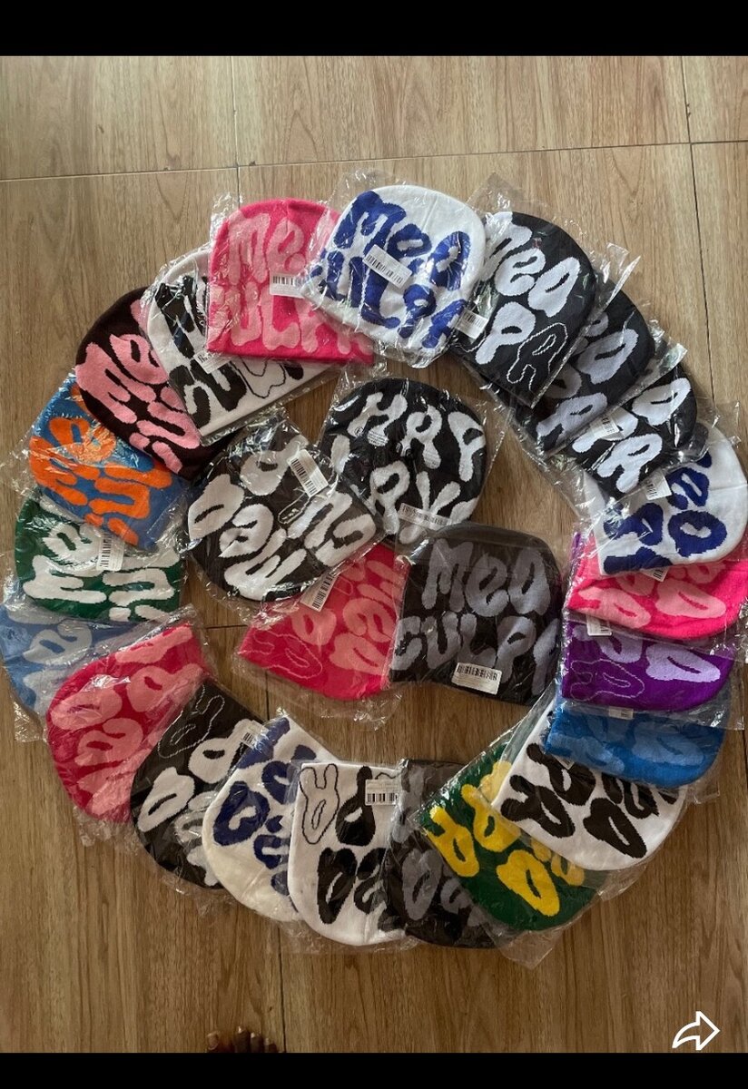 Bonnet en maille tendance