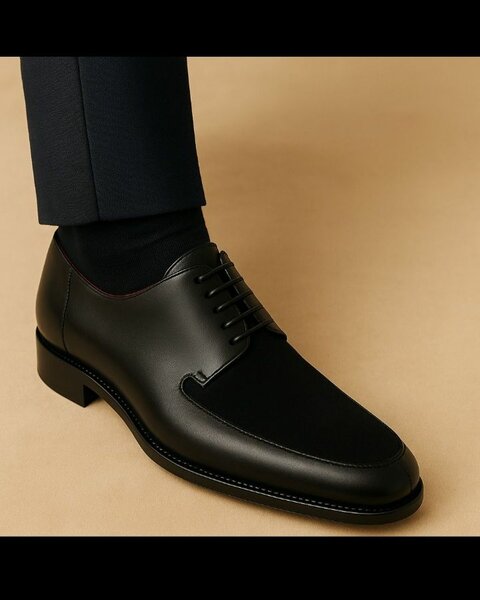Chaussures habillées en cuir noir
