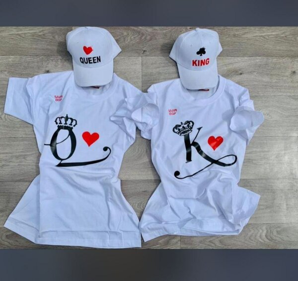 Ensemble T-shirt et Casquette Couple