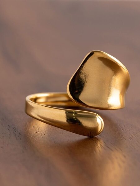 Bague design en acier inoxydab