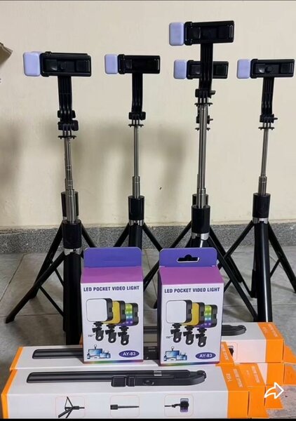 Trépied Avec Lumière LED