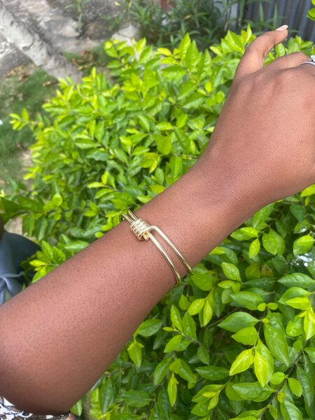 Bracelet géométrique chic