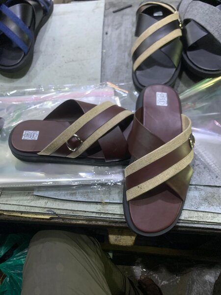 Sandales en cuir pour hommes