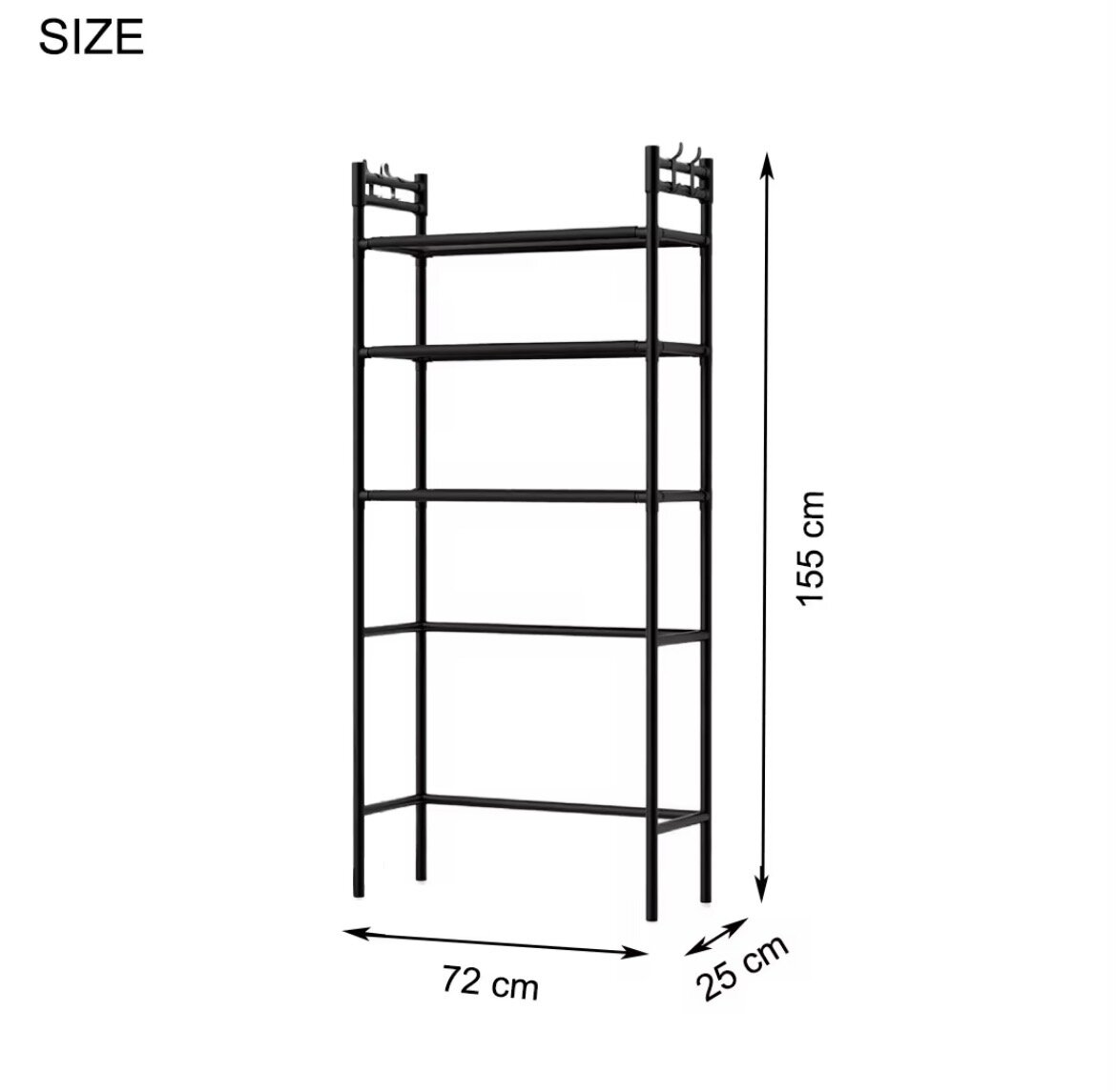 Étagère de rangement salle de bain