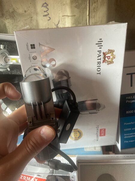 Мини линза трехцветная