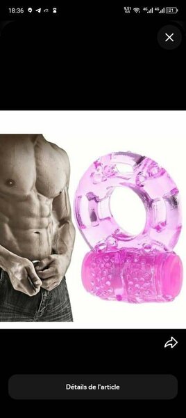 Anneau Vibrant Érotique