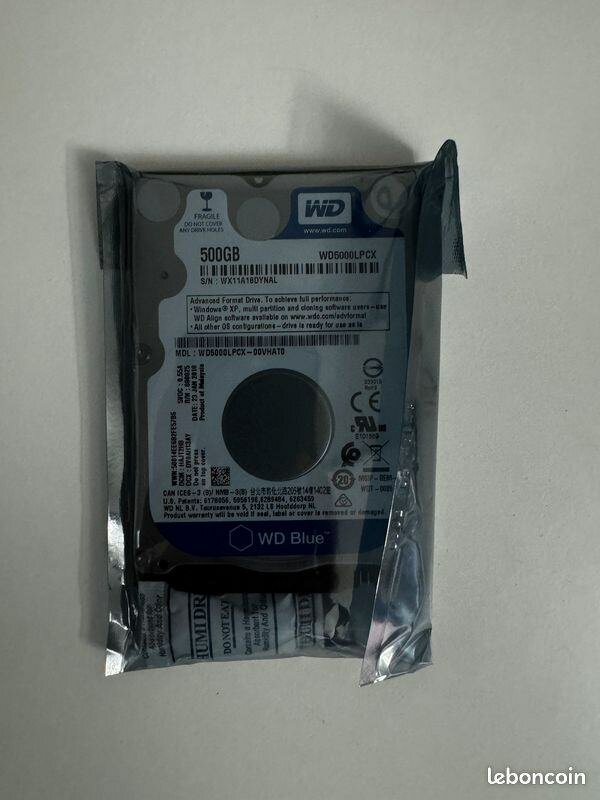 Disque Dur WD Blue 500GB