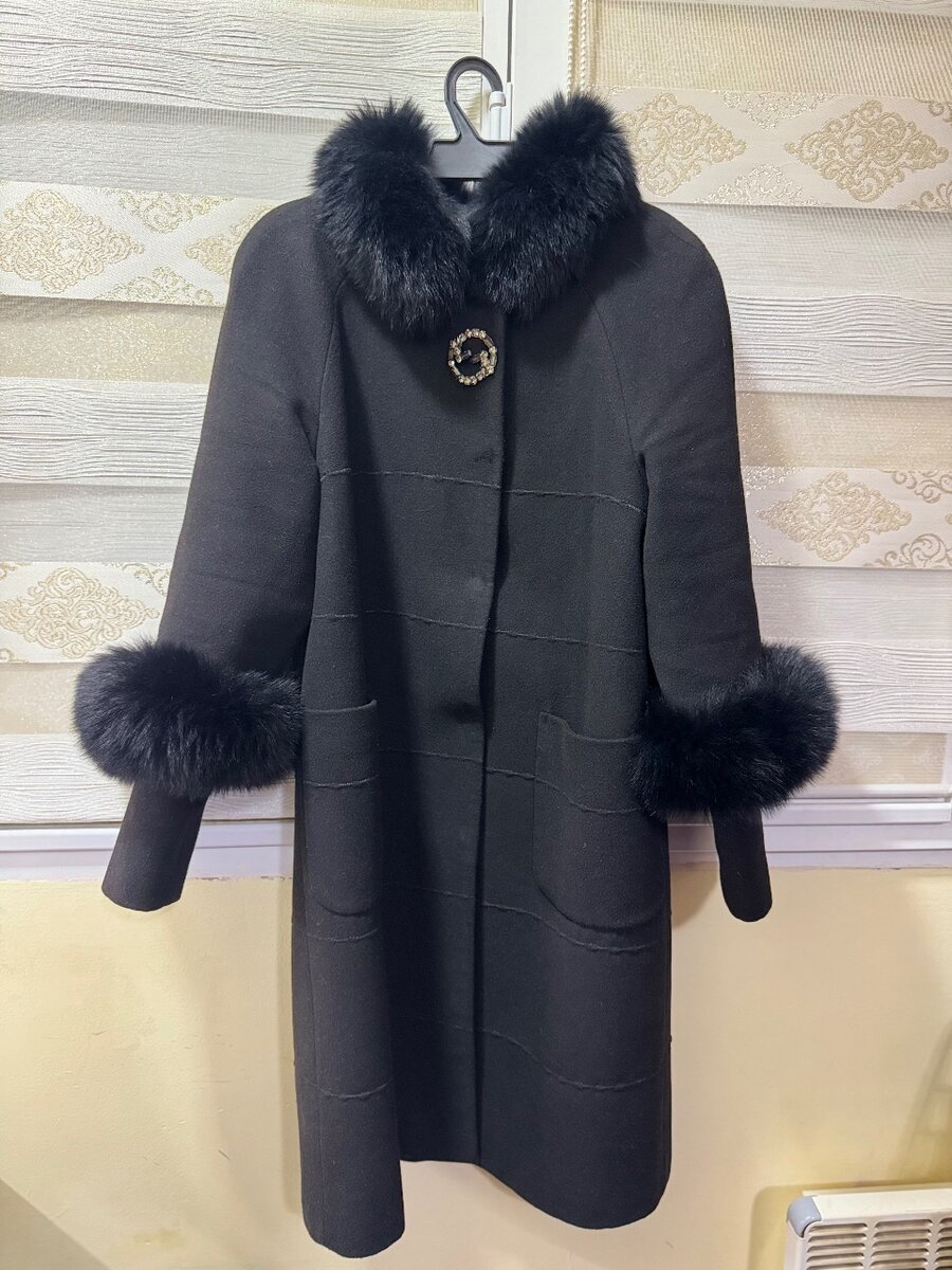 Пальто кашемир в хорошем состоянии