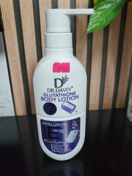 Lotion Corporel Glutathione Dr. Davey