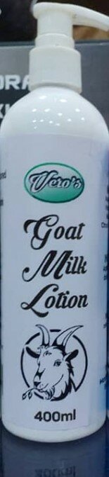 Goat milk lotion