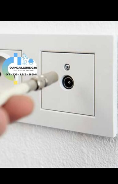 Prise de télévision encastré