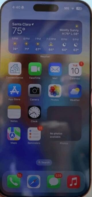 iPhone Orange Moderne