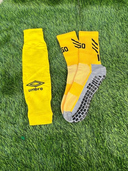 Chaussettes de sport jaunes