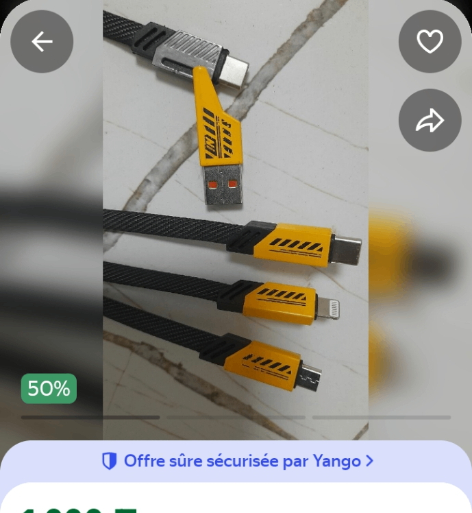 Câbles de chargement magnétiques