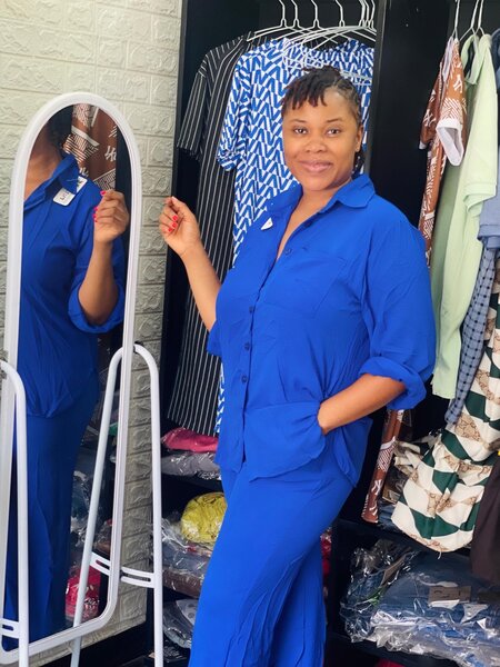 Ladies 2 piece available in colours