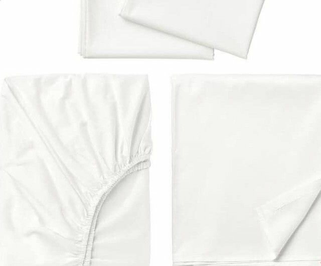 Draps housse 1 couverture 2 taies d'oreillers