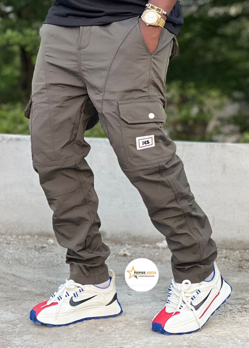 Pantalon cargo homme casual