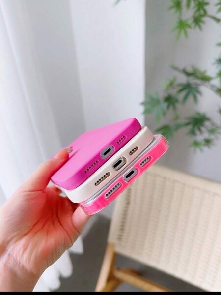 3pcs Solid Phone case