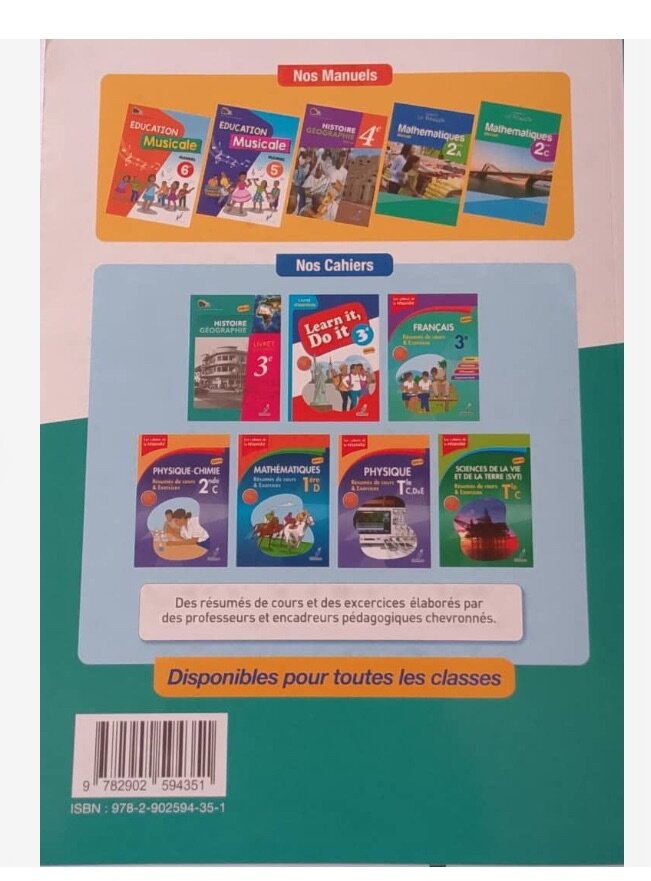 Manuel Histoire Géographie 3e