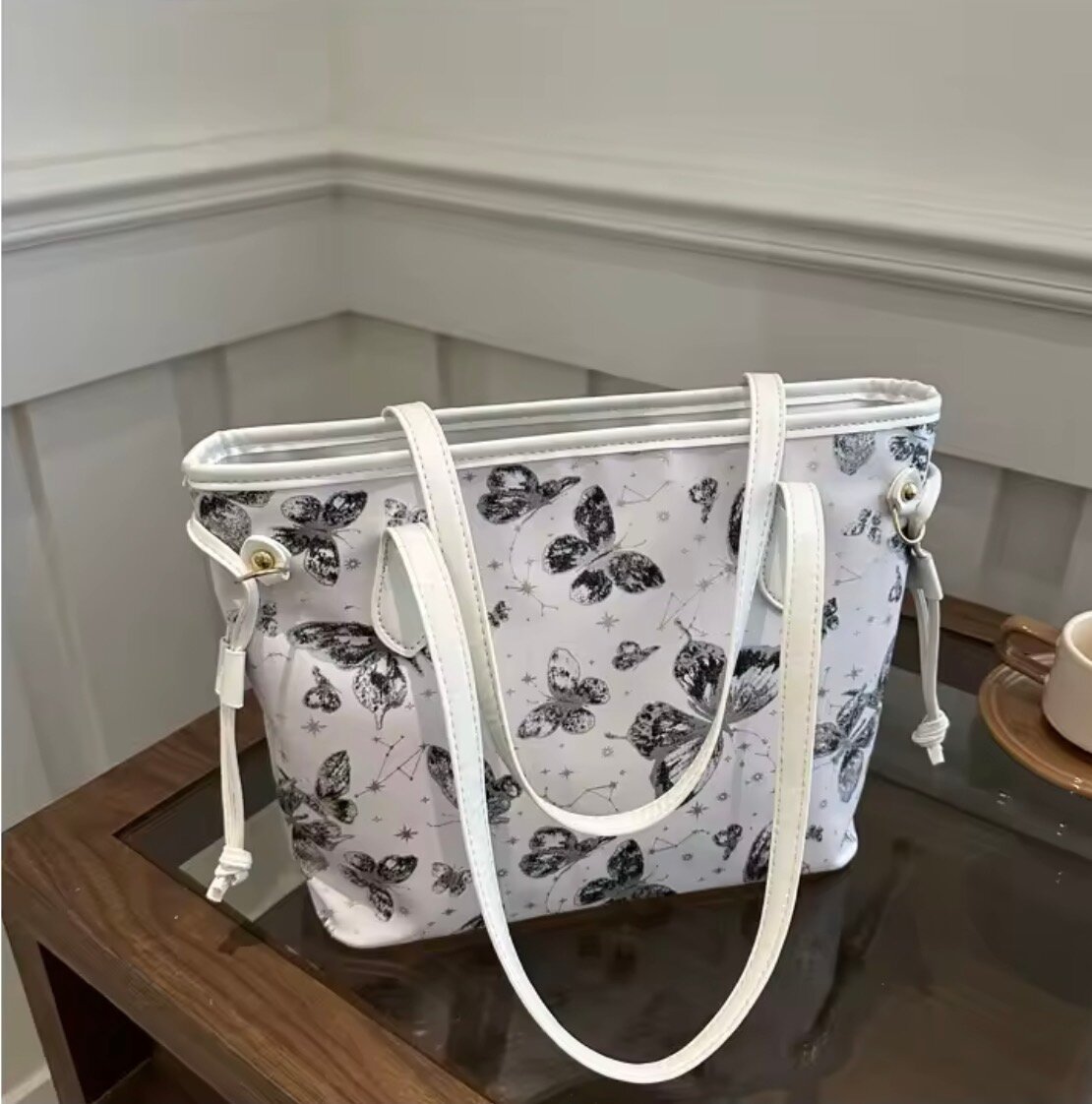 Sac cabas papillons élégant