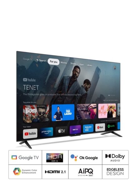 Téléviseur 50" UHD Google TV
