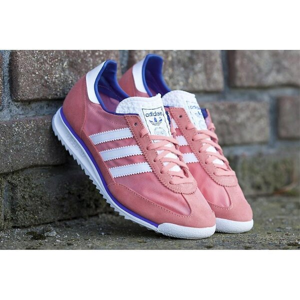 Baskets basses Adidas SL72 W Rose Blanc pour femmes Chaussur