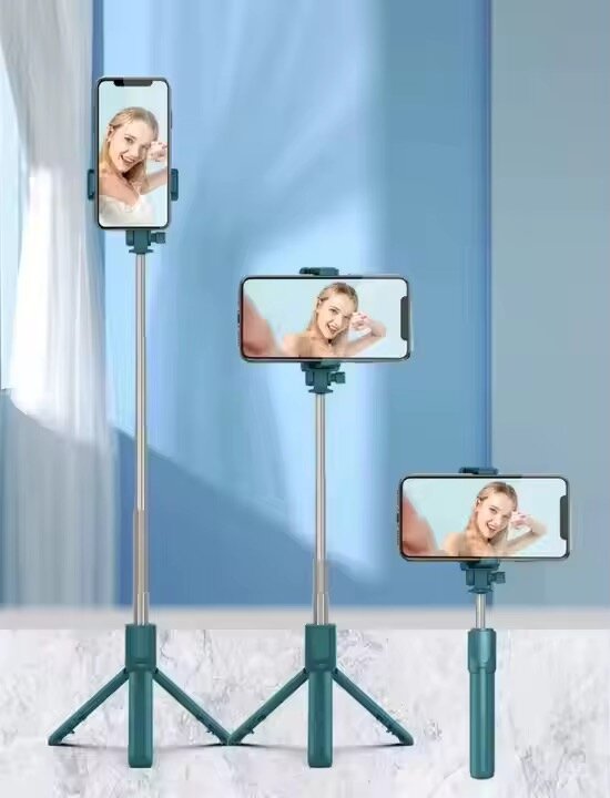 Trépied Selfie Stick Télécommande Bluetooth