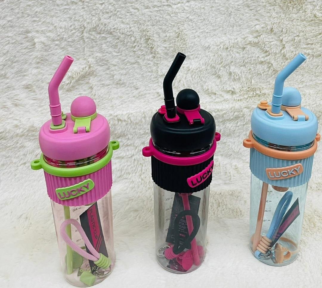 Gourde dégradée avec paille