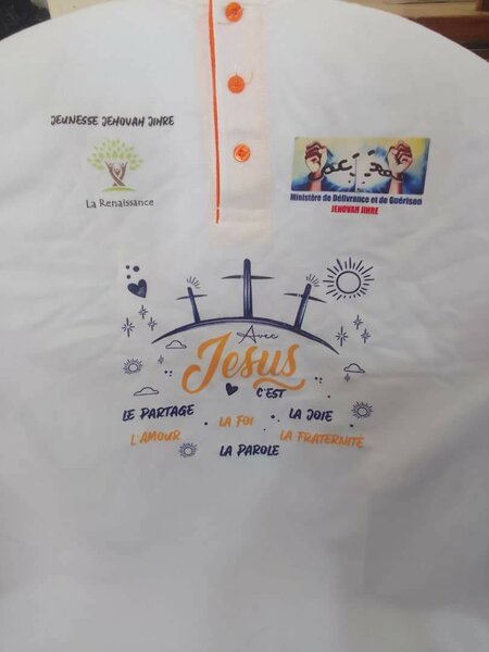 T-shirt chrétien inspirant