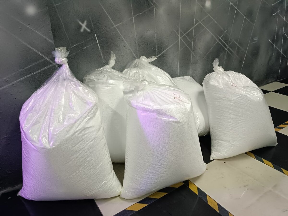 Наполнитель для бинбег. Полистироловые шарики.