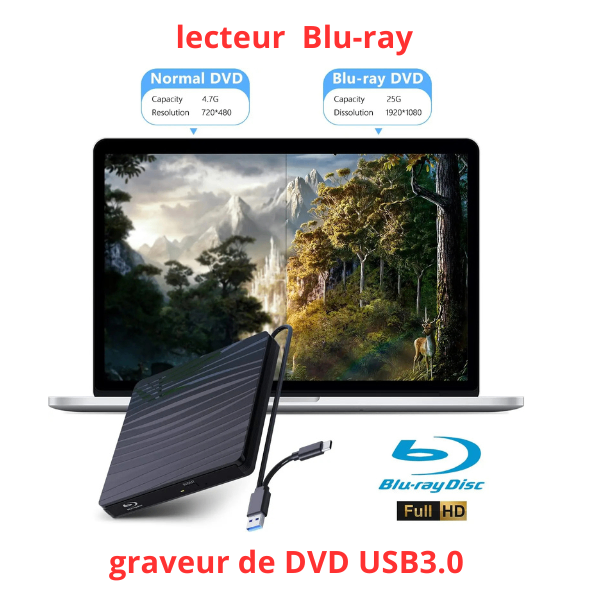 Graveur Blu-ray USB 3.0