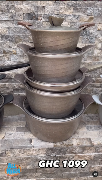 5pcs Diecast Cookware