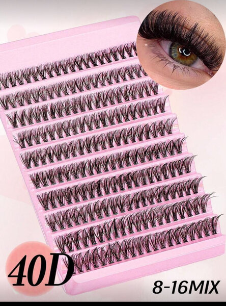 Plaquettes de cils extension