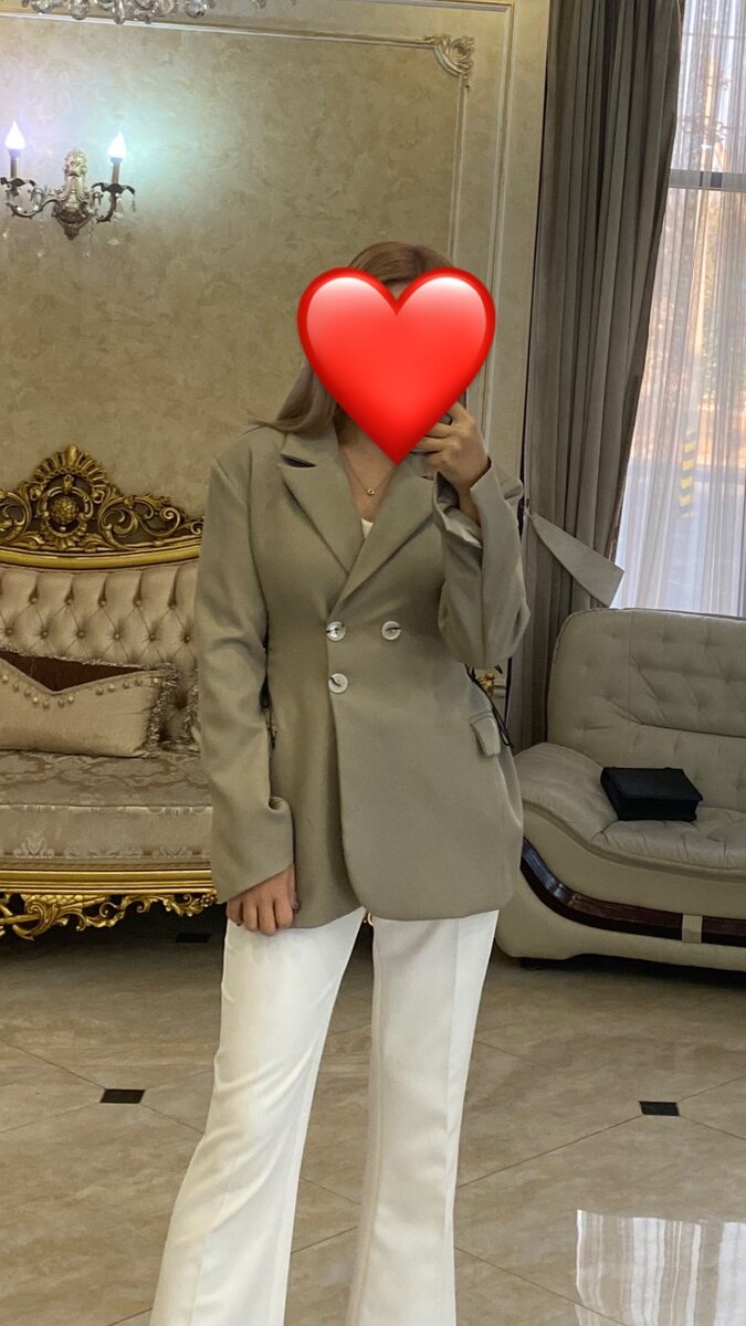 Пиджак приталенный с завязками