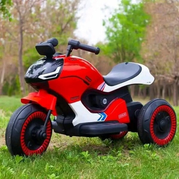Moto électrique enfant rouge